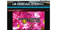 Desktop Screenshot of laverdadeterna.com