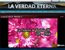 Tablet Screenshot of laverdadeterna.com